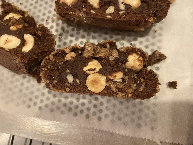 cantucci cacao nocciole muscovado