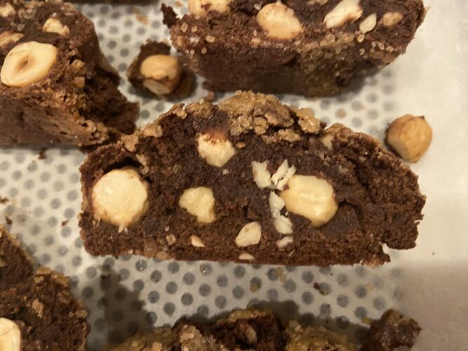 cantucci cacao nocciole muscovado