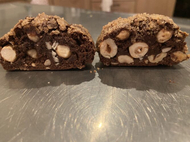 cantucci cacao nocciole muscovado
