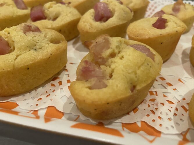 carbonara mini cake