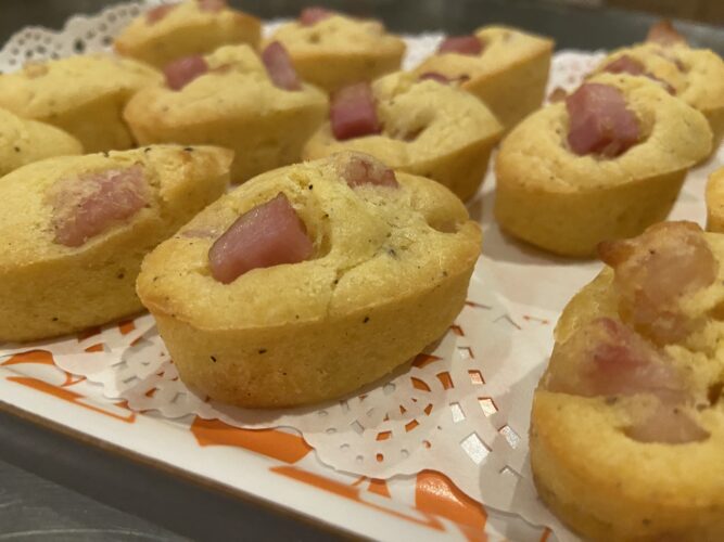 carbonara mini cake