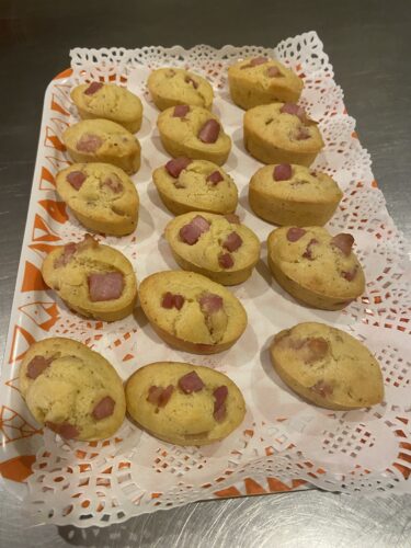 carbonara mini cake