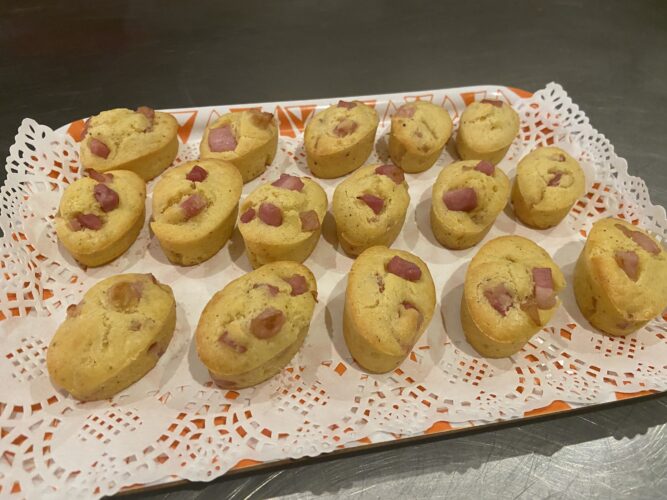 carbonara mini cake