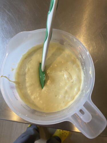 flan salato formaggio noci