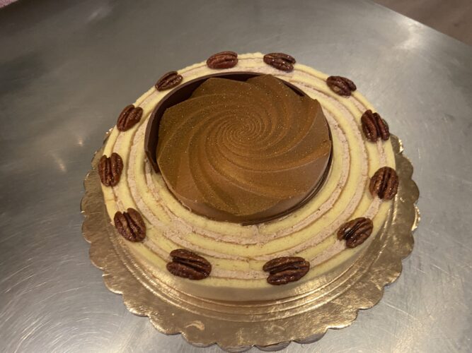 girella pecan mele caramello