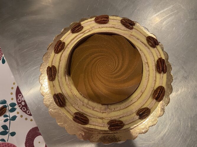 girella pecan mele caramello