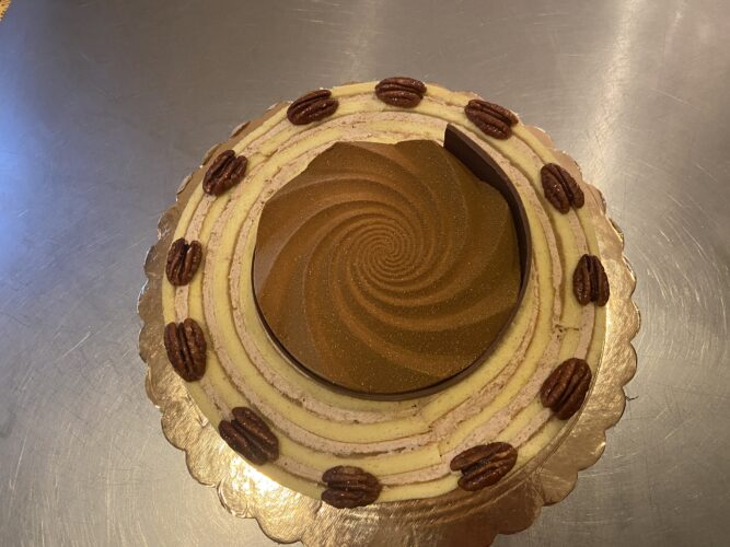 girella pecan mele caramello