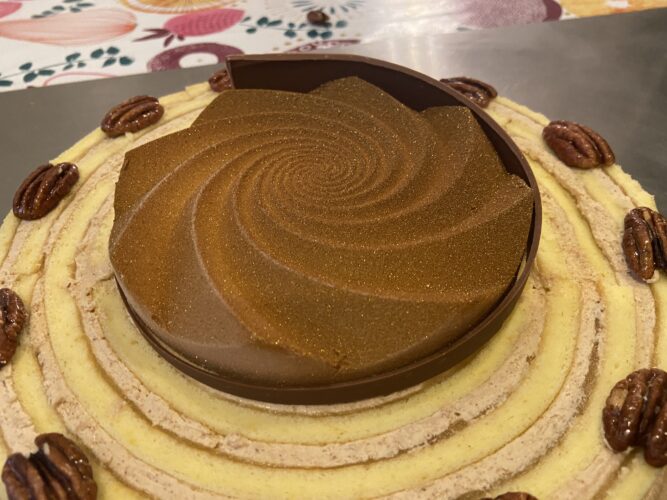 girella pecan mele caramello