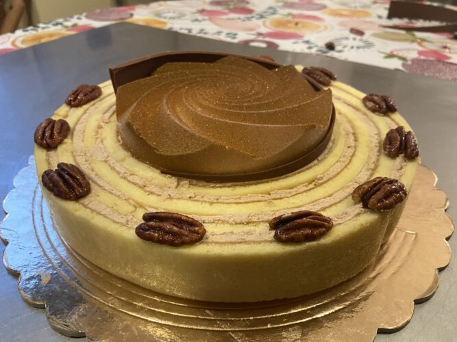girella pecan mele caramello