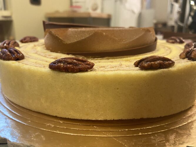 girella pecan mele caramello