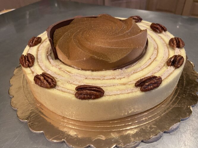 girella pecan mele caramello