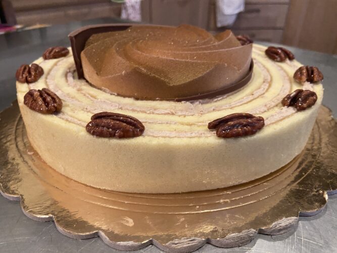 girella pecan mele caramello