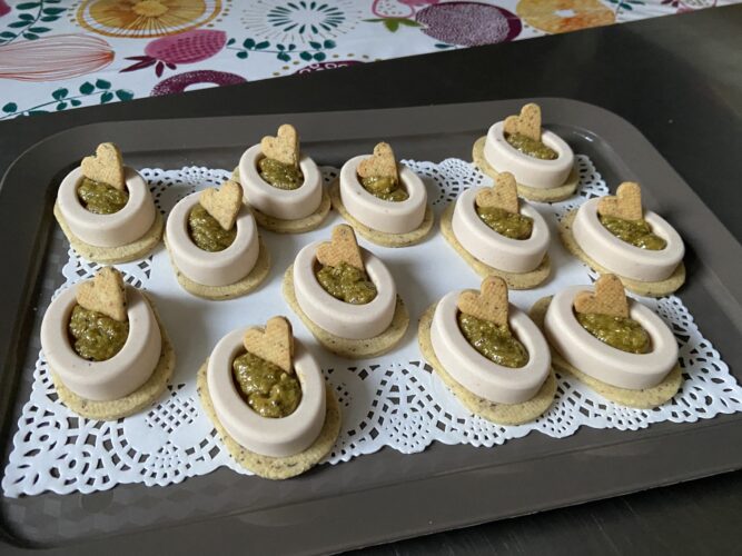 mignon tonno pesto pistacchi