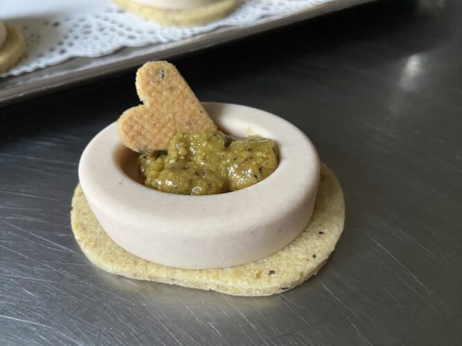 mignon tonno pesto pistacchi
