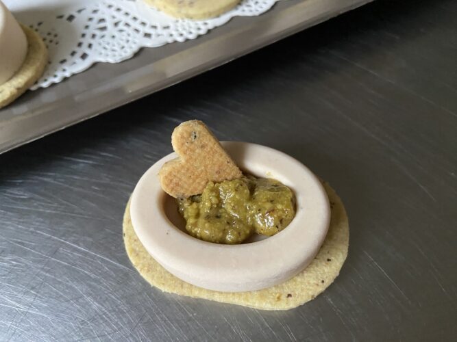 mignon tonno pesto pistacchi