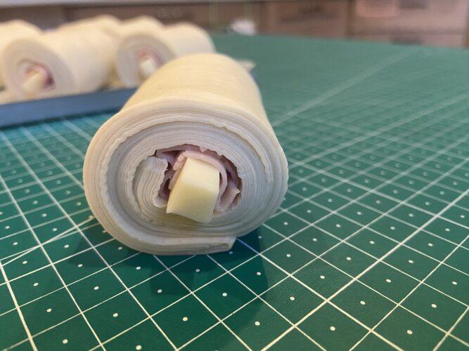 pain au chocolate salato