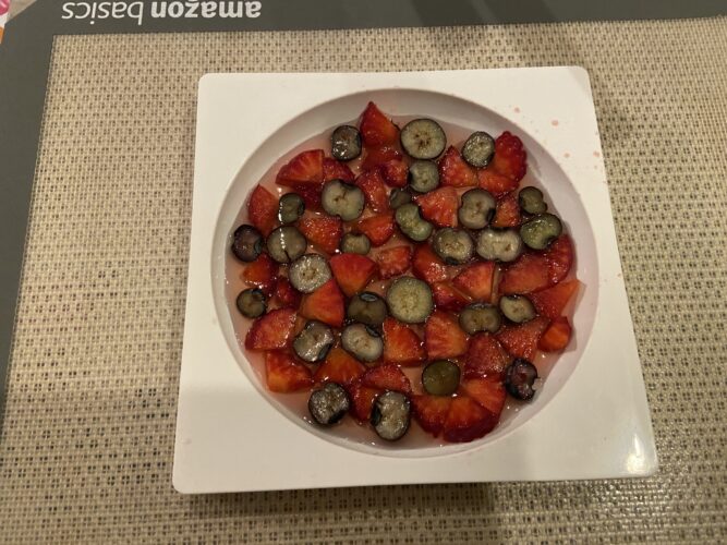 tart frutta congelamento