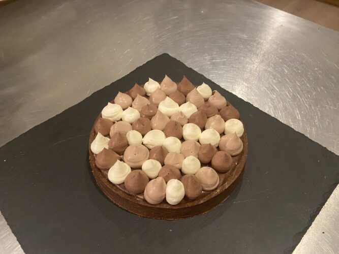 tart namelaka tre cioccolati
