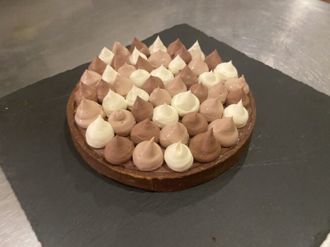 tart namelaka tre cioccolati