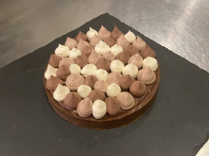 tart namelaka tre cioccolati