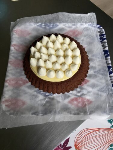 torta madeleine noccio vaniglia