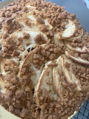 torta mele lotus biscoff