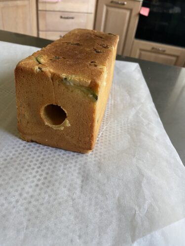 travel cake salato zucchine formaggio
