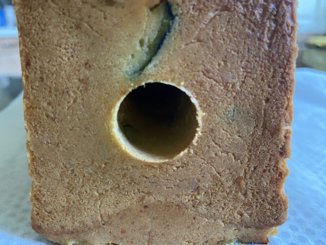 travel cake salato zucchine formaggio
