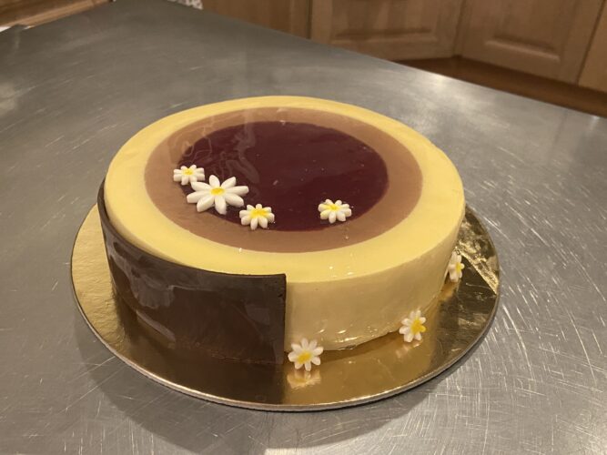 torta lampone vaniglia cioccolato