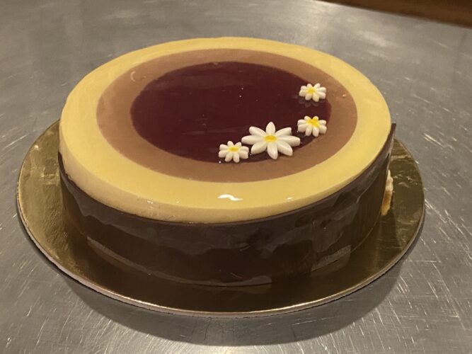 torta lampone vaniglia cioccolato