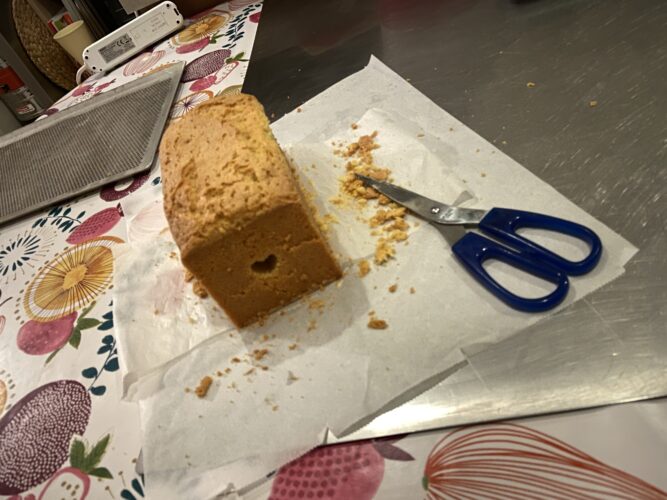 cake cuor fragola vaniglia