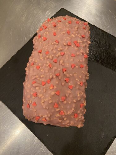 cake cuor fragola vaniglia