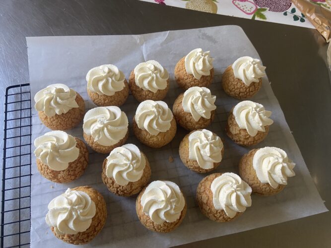 choux vaniglia