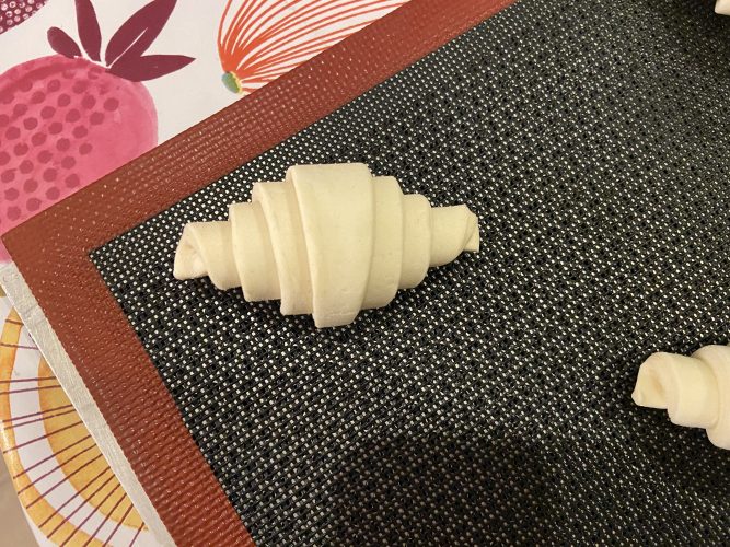 mini croissant francese