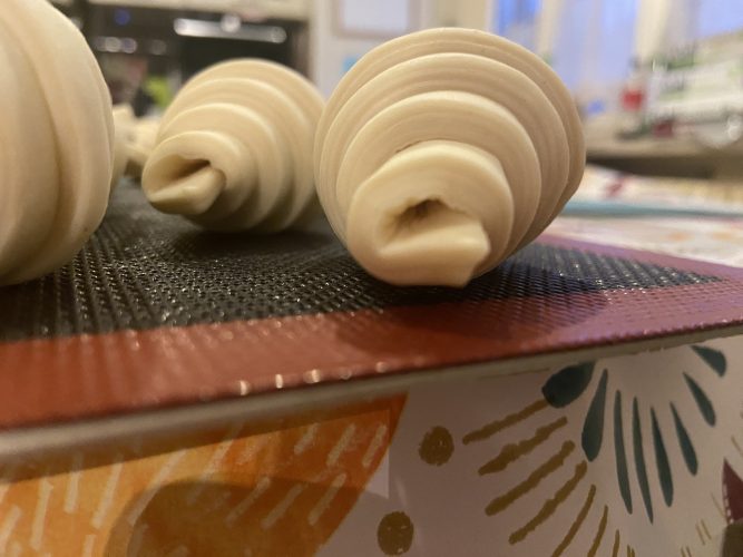 mini croissant francese