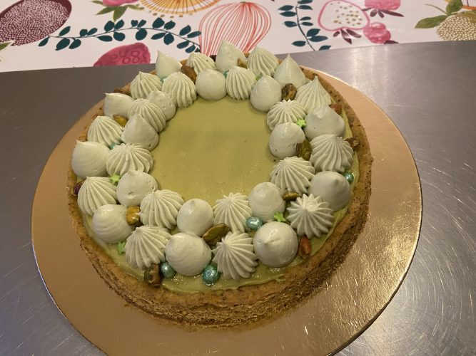 tart bretone pistacchio