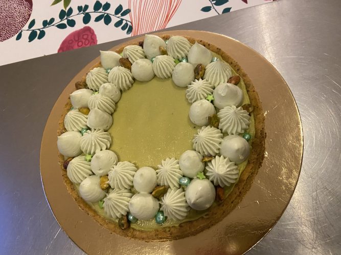 tart bretone pistacchio
