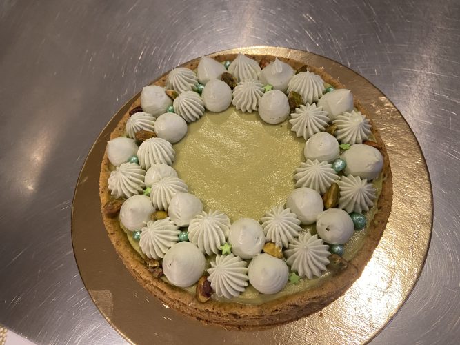 tart bretone pistacchio