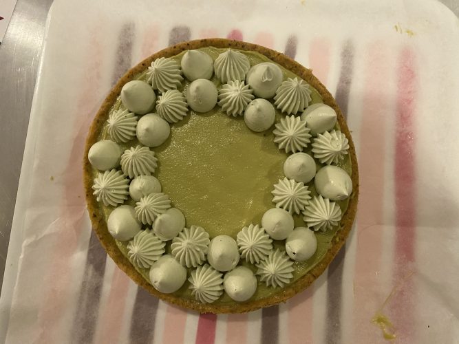 tart bretone pistacchio