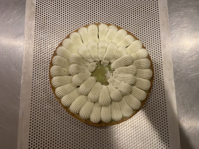tart pistacchio ciliegia