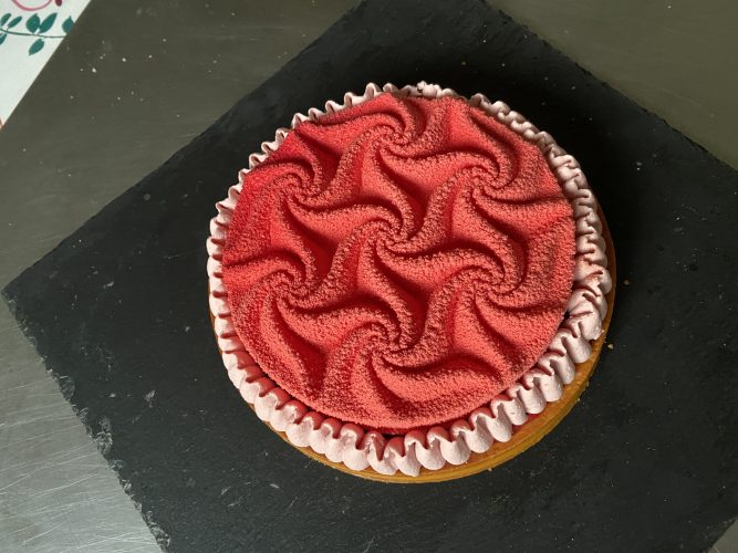 tart vaniglia lampone