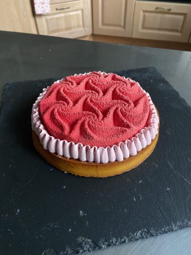 tart vaniglia lampone