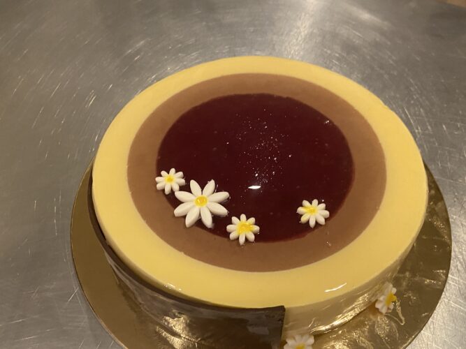 torta lampone vaniglia cioccolato