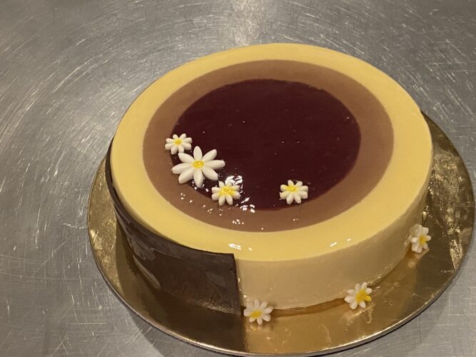 torta lampone vaniglia cioccolato