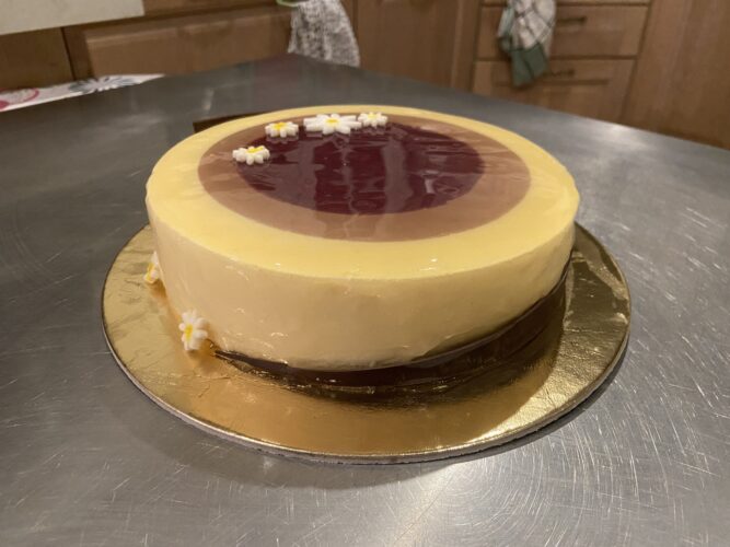 torta lampone vaniglia cioccolato