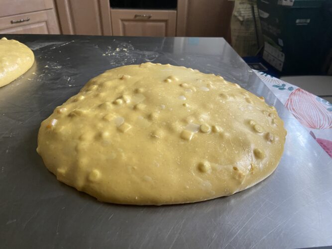 colomba pera bianco