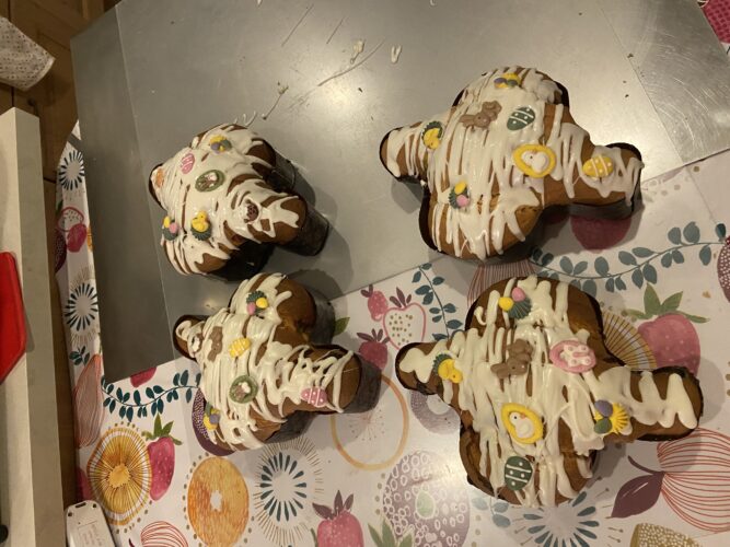 colomba pistacchio lampone