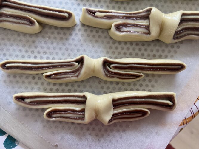 farfalle sfoglia bicolore