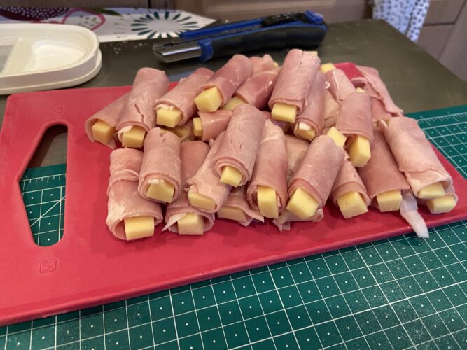 saccottini prosciutto formaggio mini
