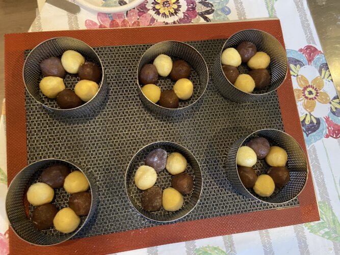 brioche bicolore gianduia